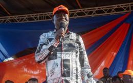 File image of ODM leader Raila Odinga.